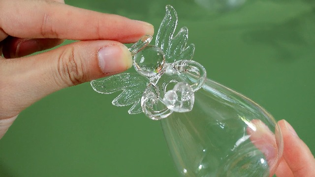 Amazon.com: Ninehaoou 10 Pcs Angel Design Glass Vases, Clear